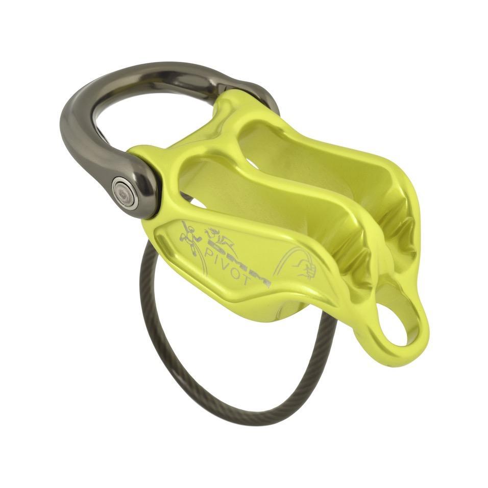 Dmm Pivot Belay Device Colour Lime_Titanium