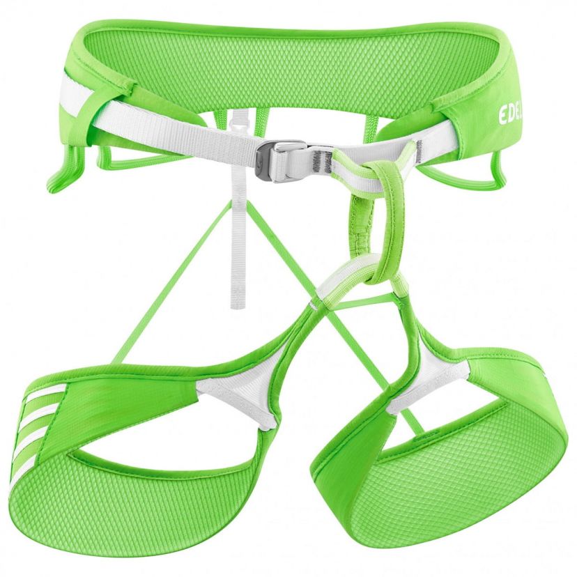 Edelrid Ace Ii Climbing Harness Neon Green Colour Neon Green