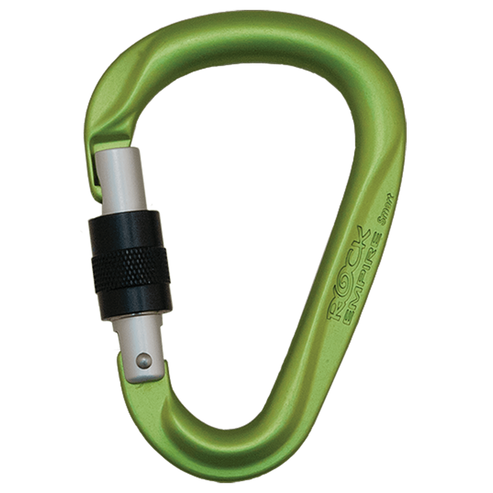 Rock Empire Smart Screw Gate Climbing Carabiner Colour Lime