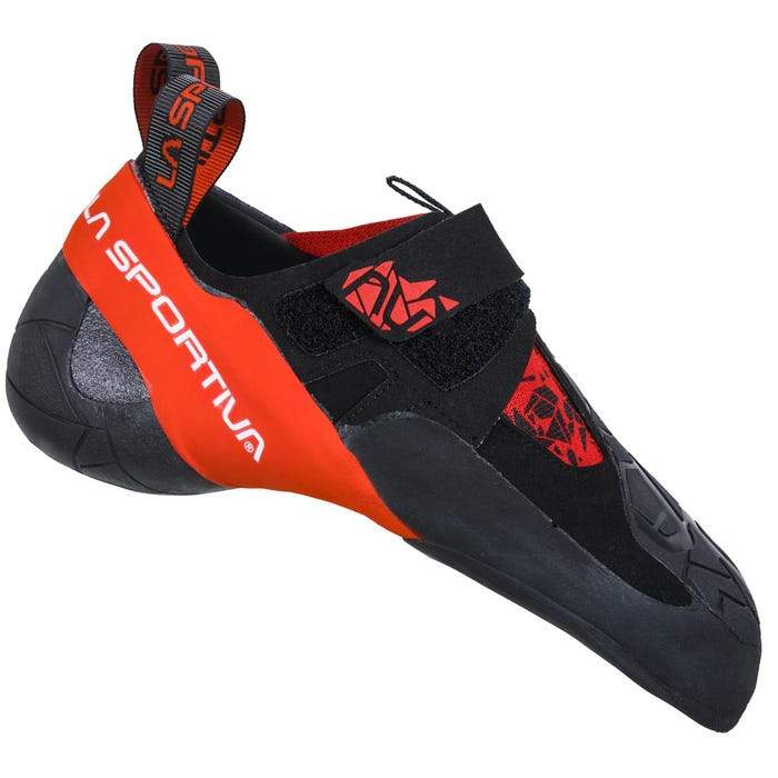 La Sportiva Skwama Mens Climbing Shoe Black Poppy Colour Black_Poppy
