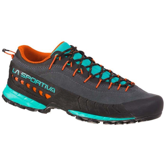 La Sportiva Tx4 Womens Approach Shoe Carbon Aqua Colour Carbon_Aqua
