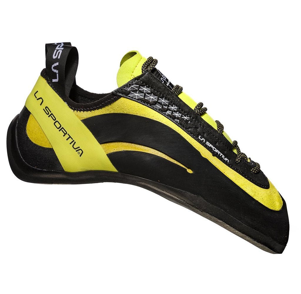 La Sportiva Miura Climbing Shoe Yellow Black Colour Lime