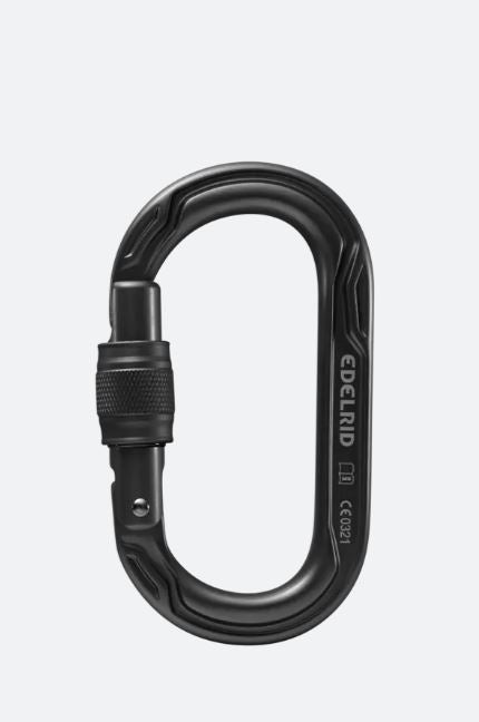 Edelrid Oval Power 2500 Screw Ii Carabiner Colour Night