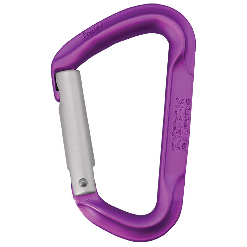 Rock Empire Racer Straight Gate Climbing Carabiner Colour Purple