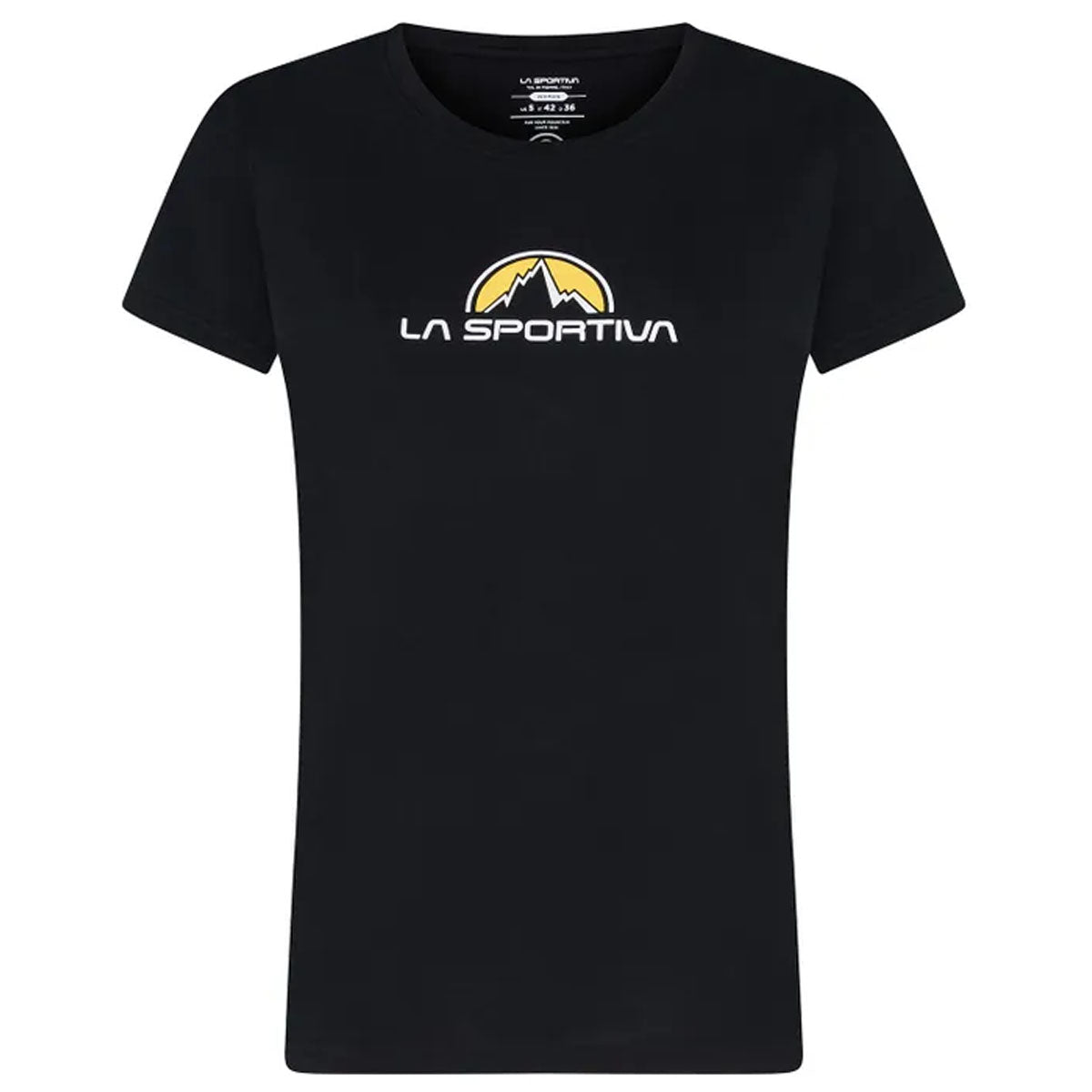 La Sportiva Footstep Womens T Shirt Colour Black
