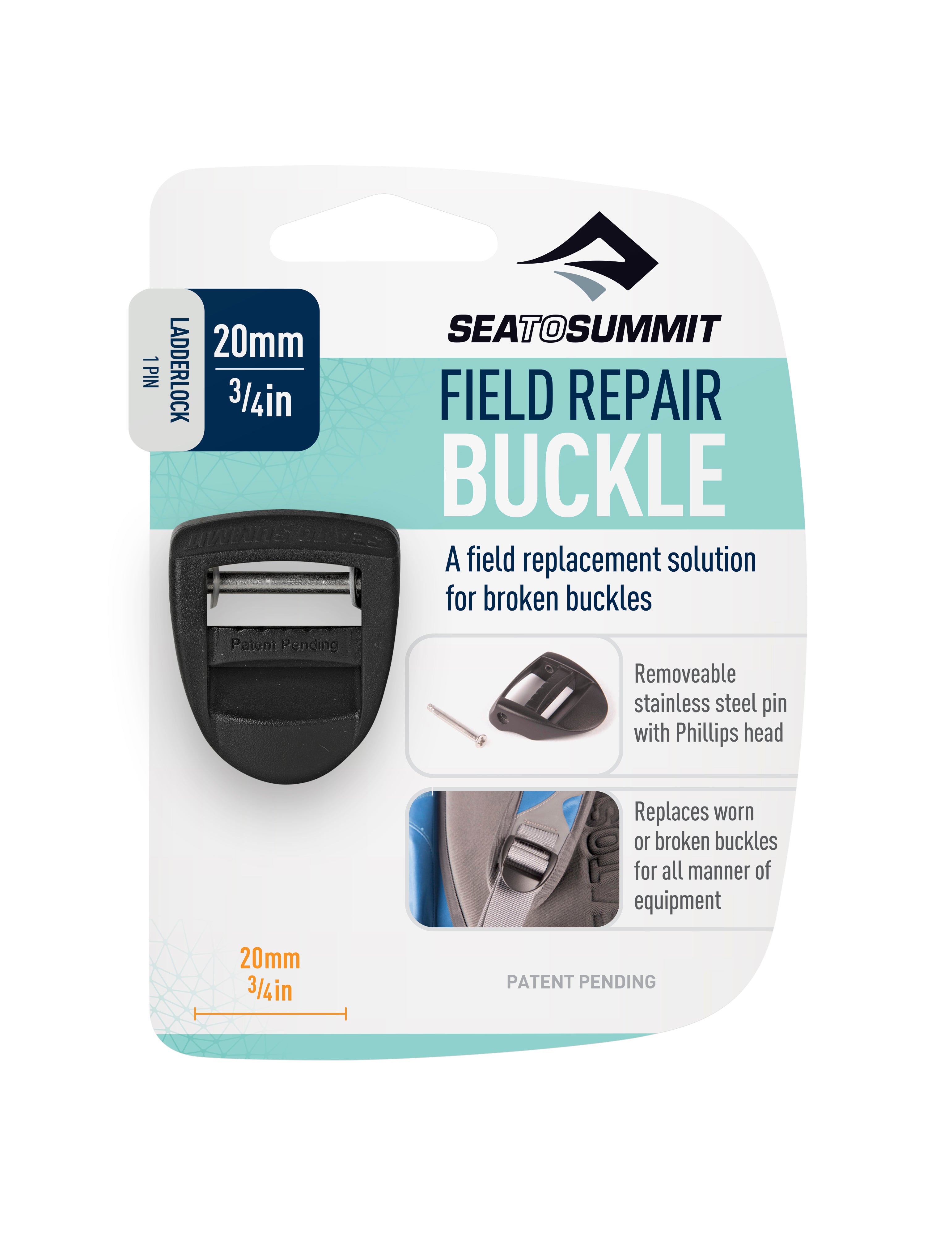 Sea to Summit 1Pin Ladderlock Field Repair Buckle