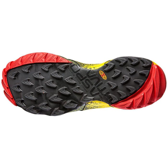 La Sportiva Akasha Mens Trail Running Shoe - Black/Yellow - Clearance