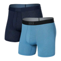 SAXX Quest Quick Dry Mesh Boxer Fly Brief - 2 Pack