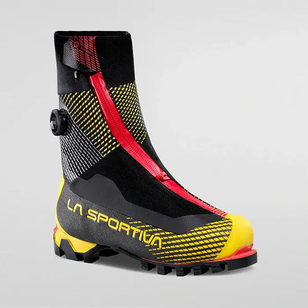 La Sportiva G Summit Mountaineering Boot Black Yellow