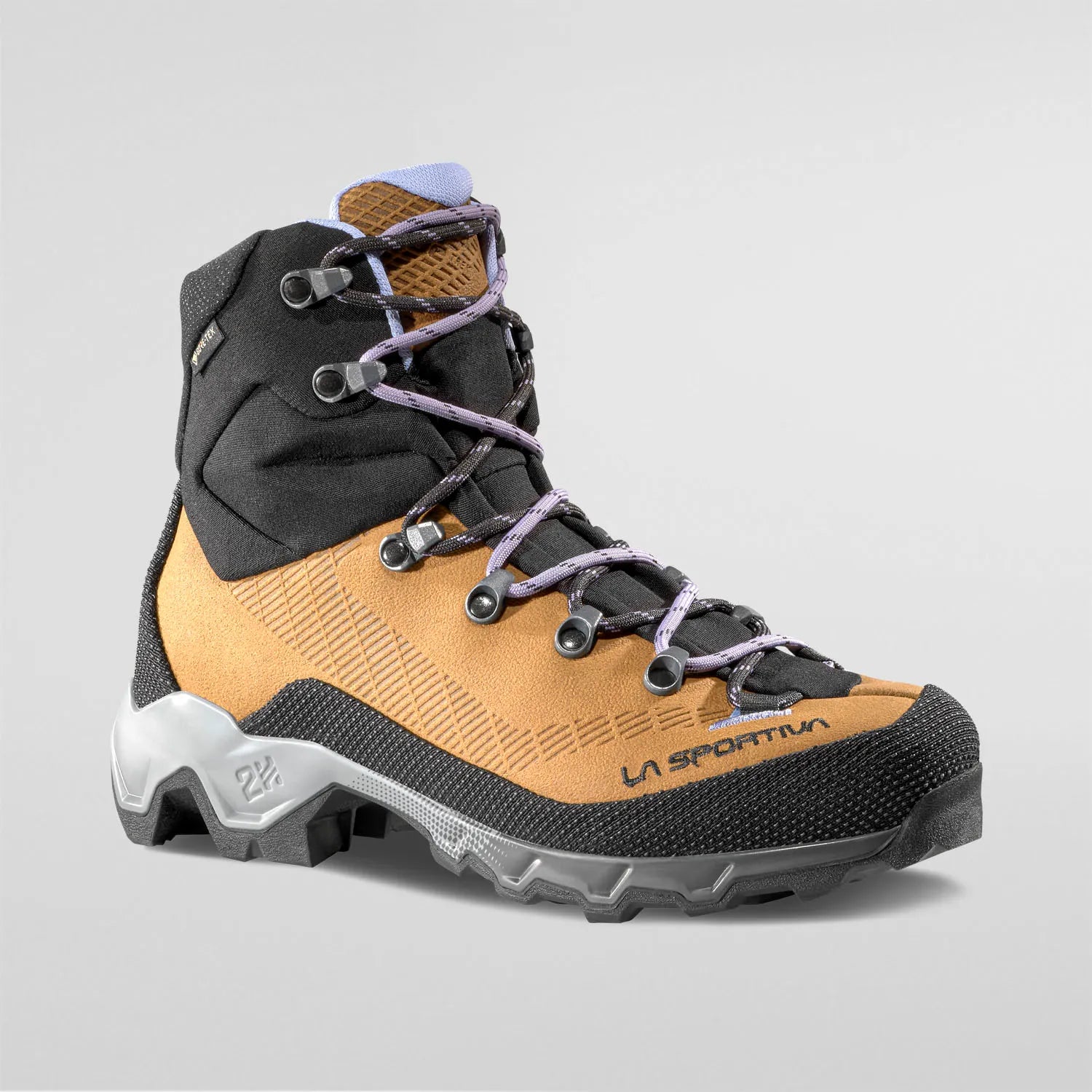 La Sportiva Aequilibrium Trek GTX Womens Hiking Boot Coffee Stone Blue La Sportiva Aequilibrium Trek GTX Womens Hiking Boot Coffee Stone Blue