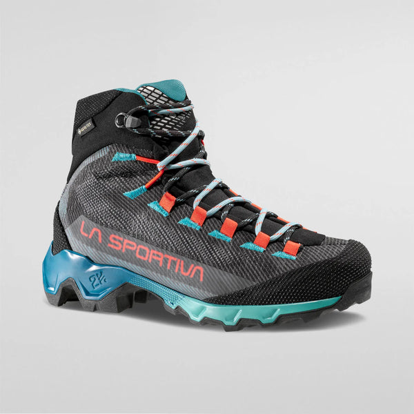 La Sportiva Aequilibrium Hike GTX Womens Hiking Boot - Carbon/Everglade