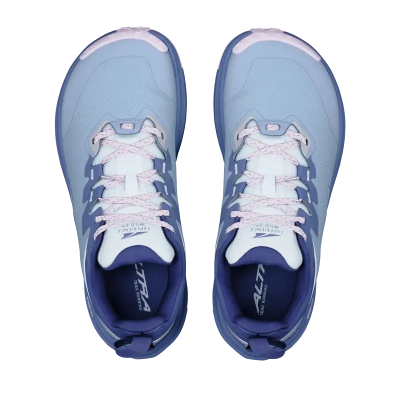 Altra Experience Wild 3+ Womens Trail Runnning Shoe - Blue/Orchid