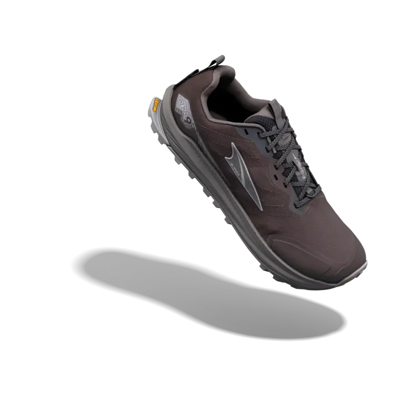 Altra Lone Peak 9+ Mens Trail Running Shoe - Choc/Silver