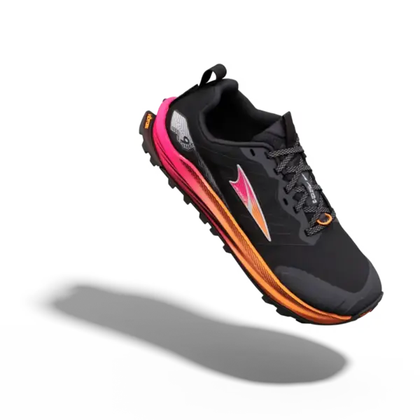 Altra Lone Peak 9+ Womens Trail Running Shoe - Black Pink