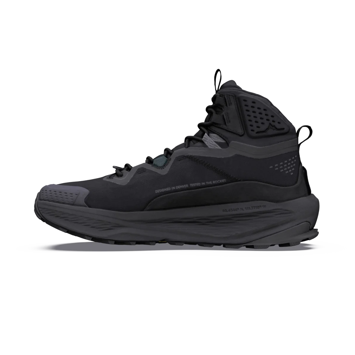 Altra Olympus 7 Mid GTX Mens Hiking Boot - Black/Shadow