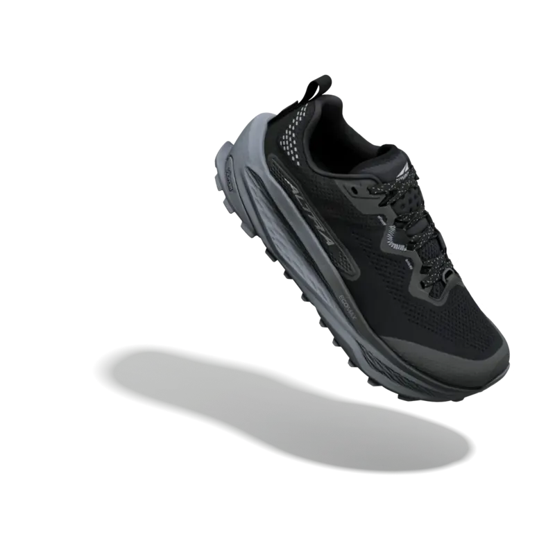 Altra Olympus 7 Womens Trail Running Shoe - Black/Silver