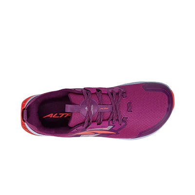 Altra Lone Peak 7 Womens Trail Running Shoe - Purple/Orange