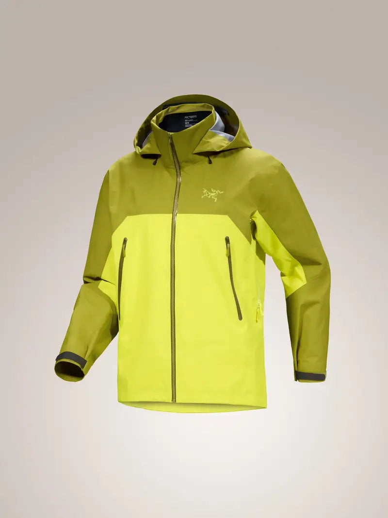 Arcteryx Beta AR Mens Hooded Jacket - Olive Moss/Euphoria