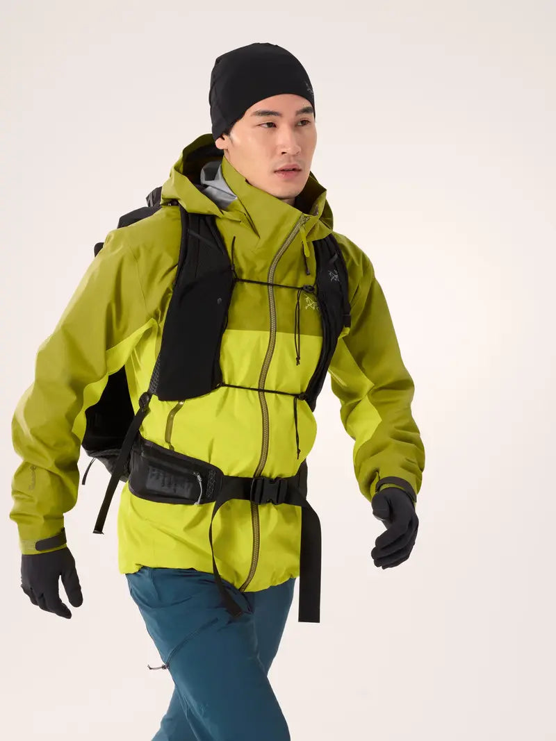Arcteryx Beta AR Mens Hooded Jacket - Olive Moss/Euphoria