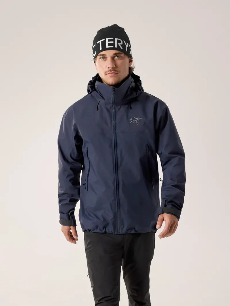 Arcteryx Beta AR Mens Hooded Jacket - Black Sapphire