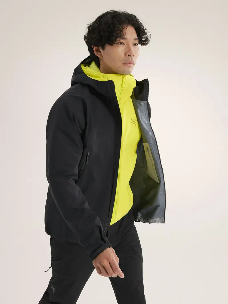 Arcteryx Beta Mens Hooded Jacket - Black