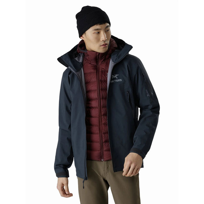 Arcteryx Cerium LT Mens Down Hooded Jacket - Cobalt Moon