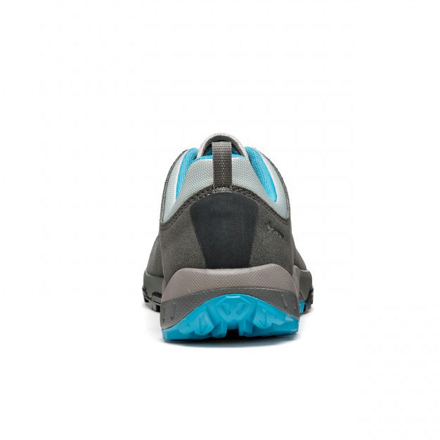 Asolo Space GV Womens Hiking Shoe - Graphite/Cyan Blue