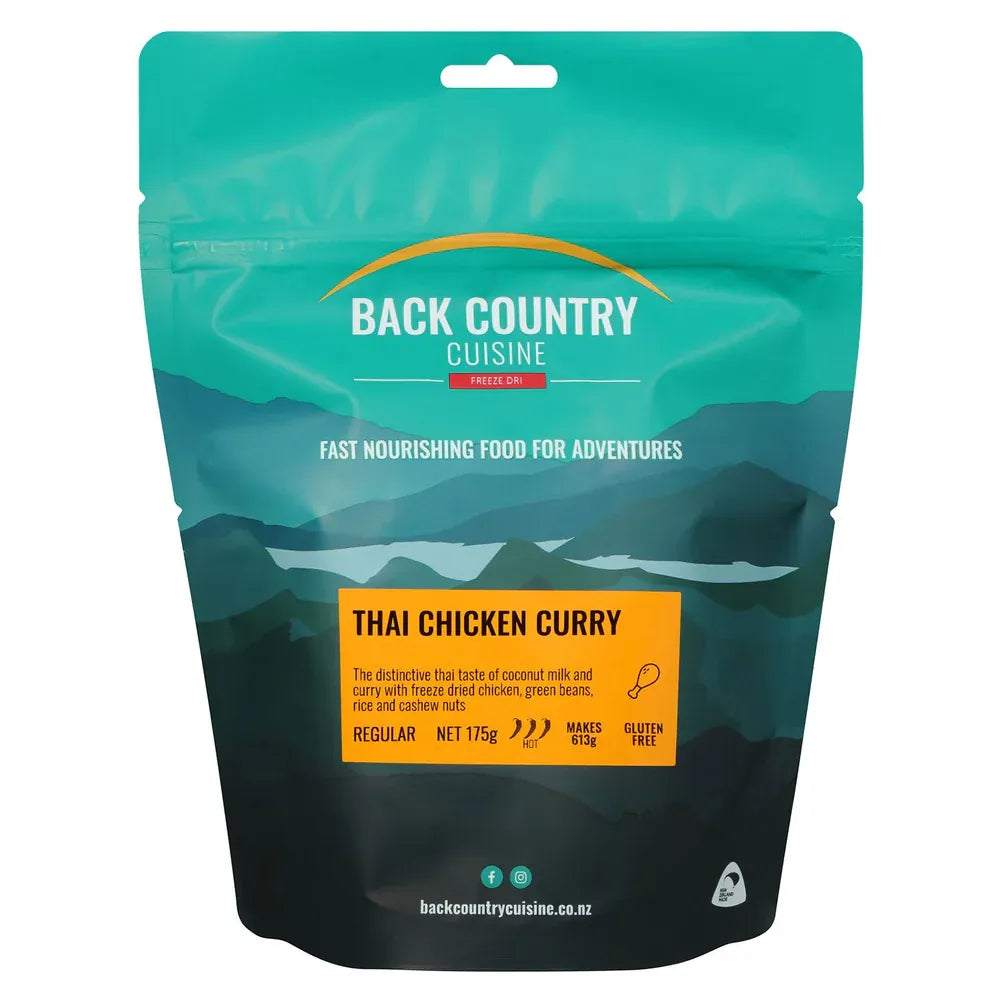 Back Country Cuisine Freeze Dried Food - Thai Chicken Curry