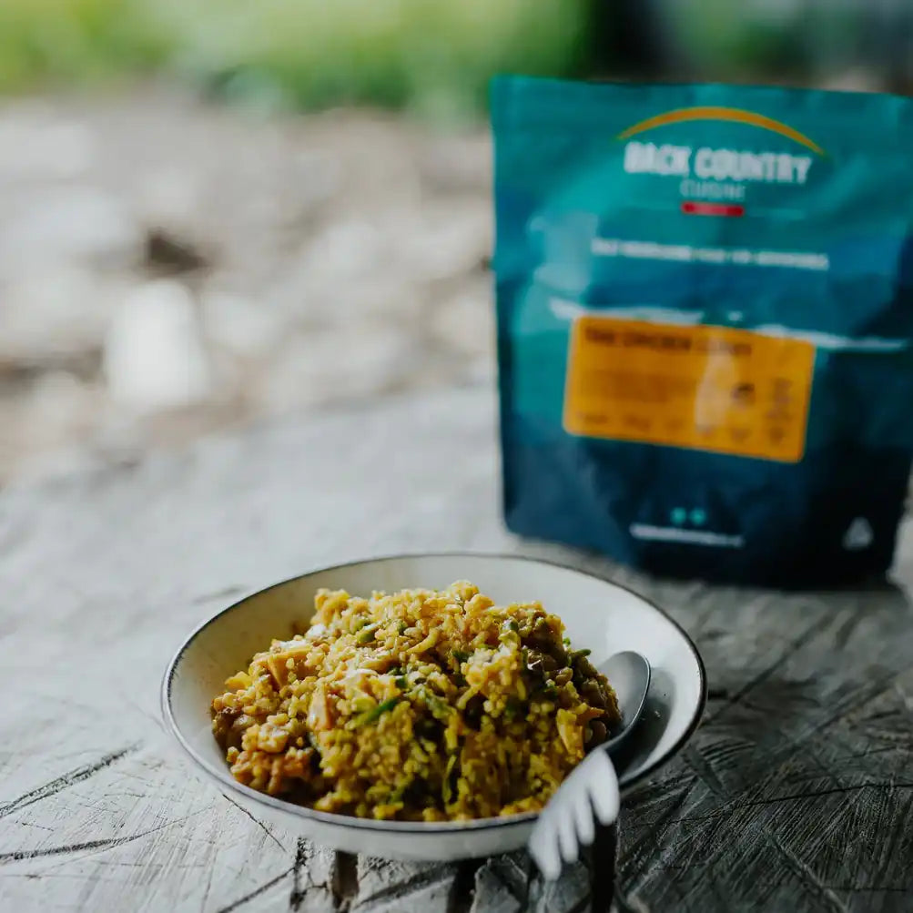 Back Country Cuisine Freeze Dried Food - Thai Chicken Curry