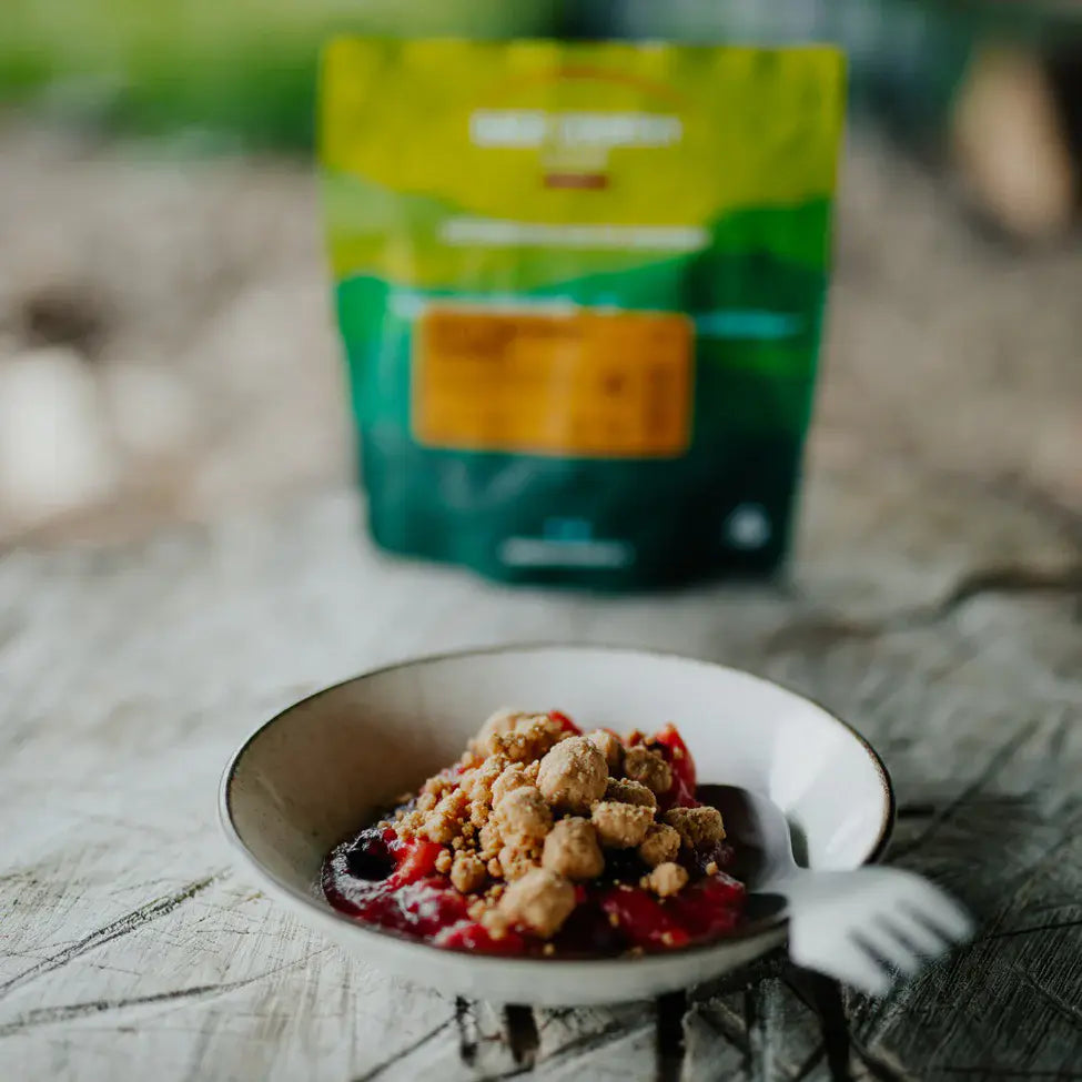 Back Country Cuisine Freeze Dried Food - Apple & Berry Crumble