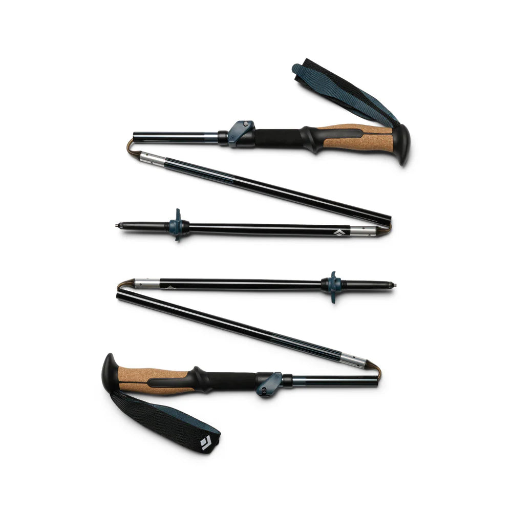 Black Diamond Vista FLZ Trekking Poles - Midnight Blue