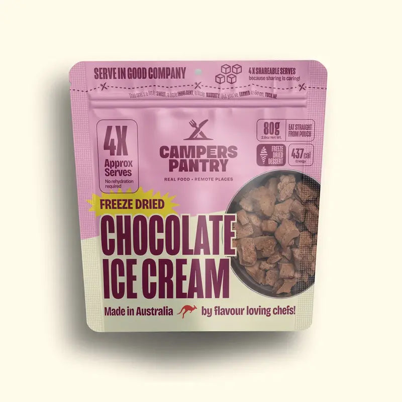 Campers Pantry Chocolate Freeze-Dried Ice Cream