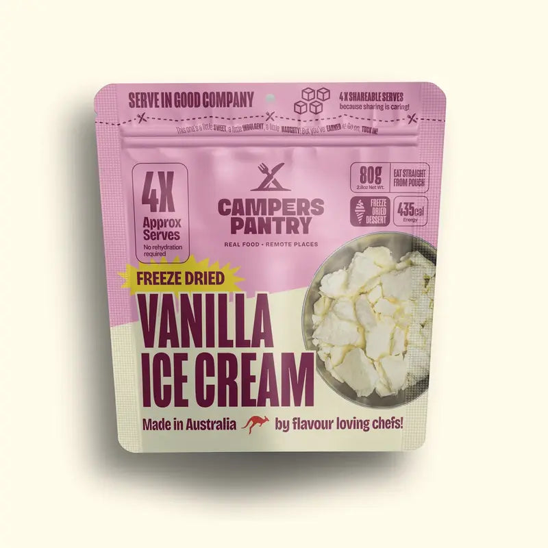 Campers Pantry Vanilla Freeze-Dried Ice Cream