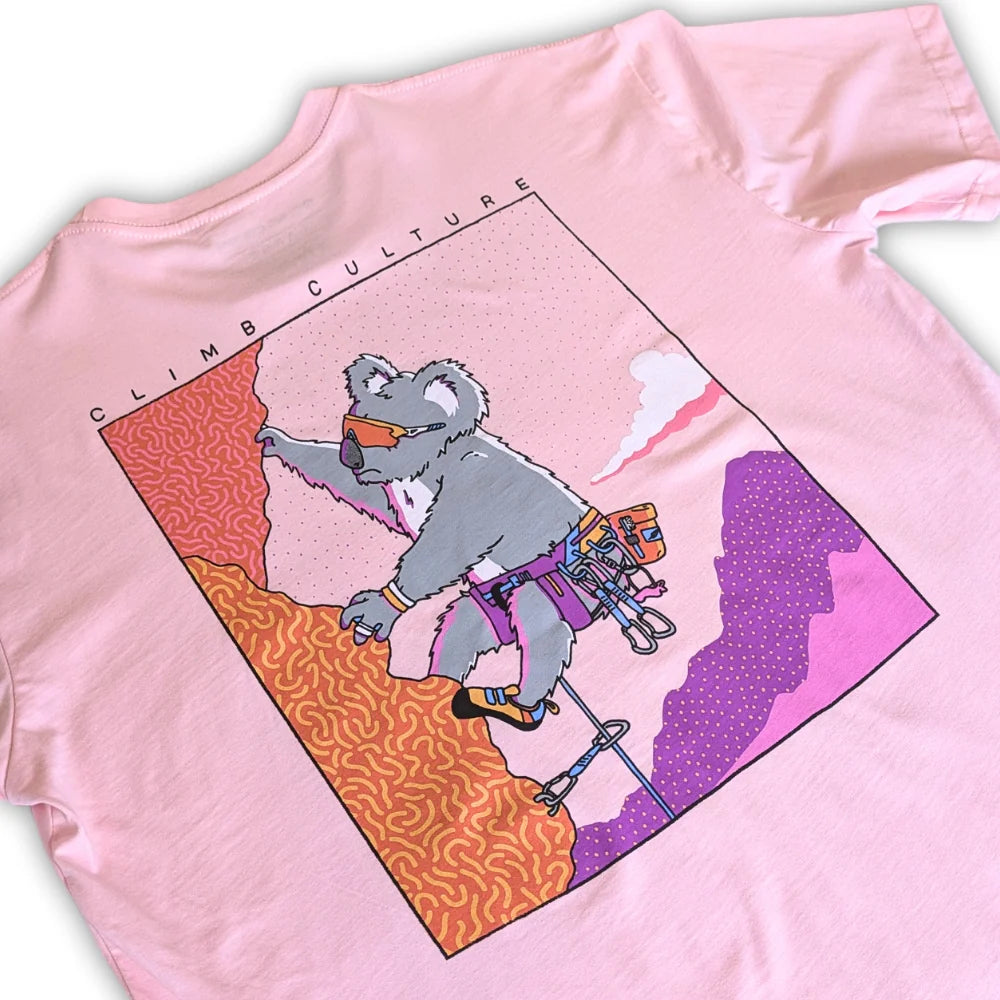 Climb Culture Koala Climber Unisex T-Shirt