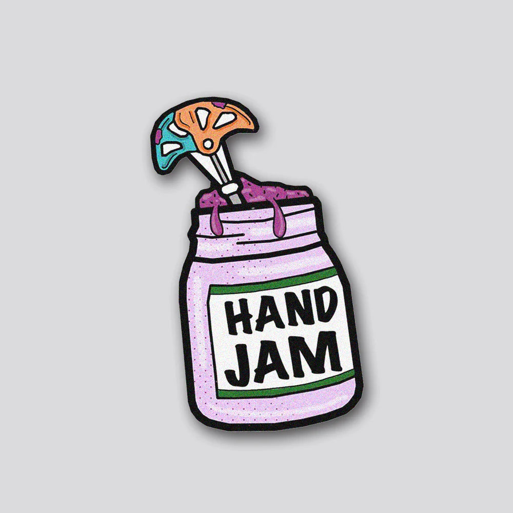 Climb Culture Hand Jam Sticker