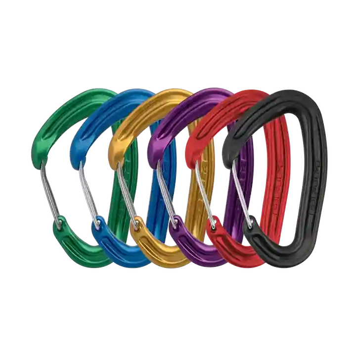 DMM Alpha Wire Gate Climbing Carabiner - 6 Pack