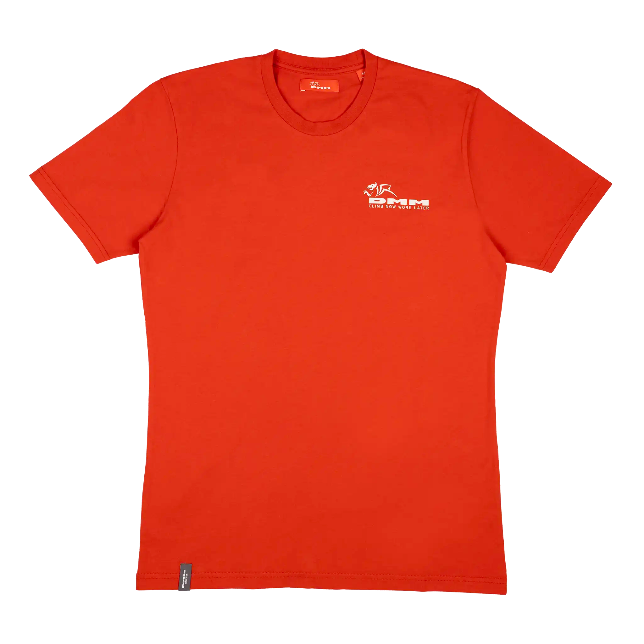 Dmm Climb Now Work Later Mens T Shirt Colour Molten