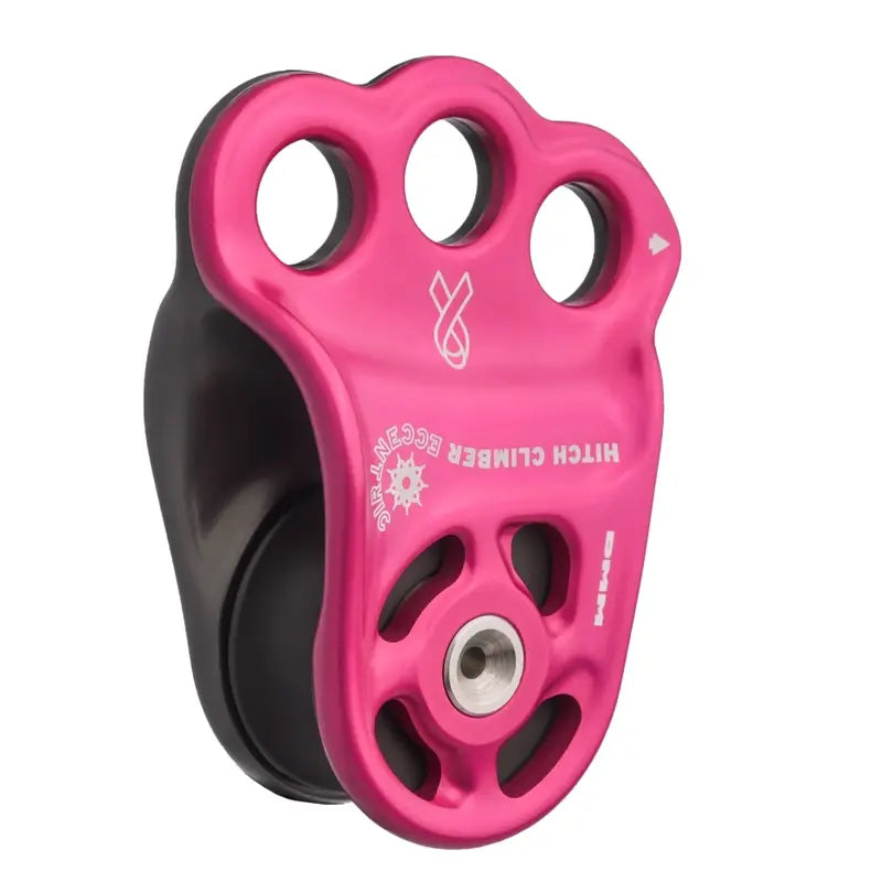 DMM Hitch Climber Triple Attachment Climbing Rigging Pulley - Pink