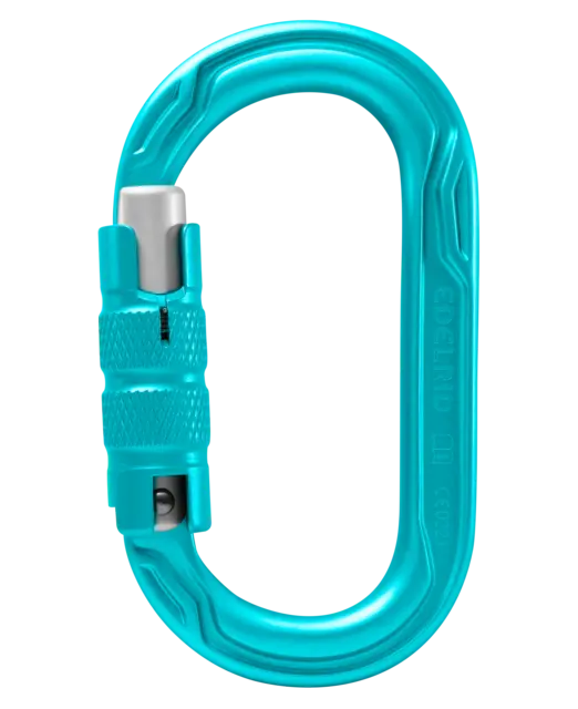 Edelrid Oval Power 2500 II Triple Lock Climbing Carabiner