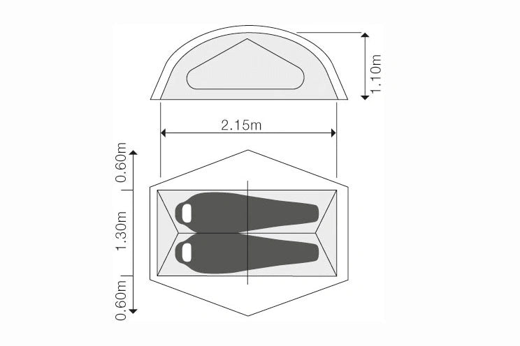 Exped Lyra II 2 Person Tent