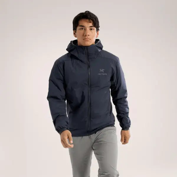 Arcteryx Atom Mens Hooded Jacket - Black Sapphire