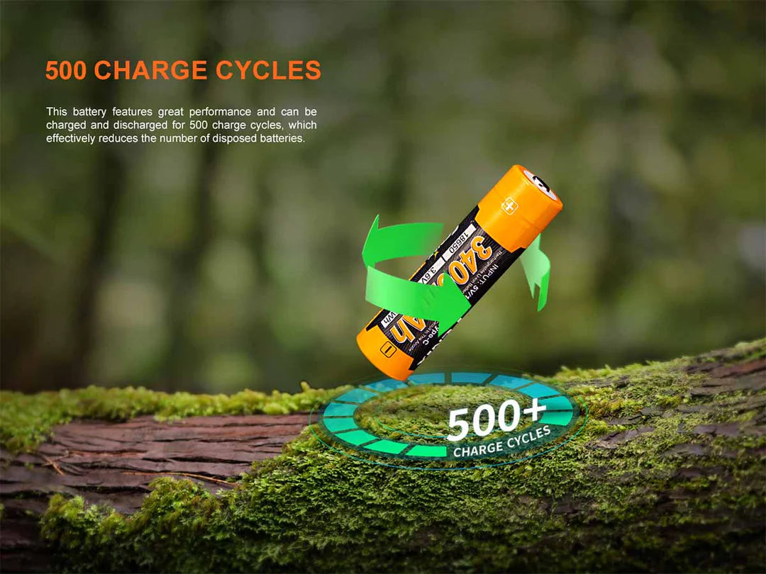 Fenix ARB-L18-3400U USB Charging 18650 Battery (3400mAh)