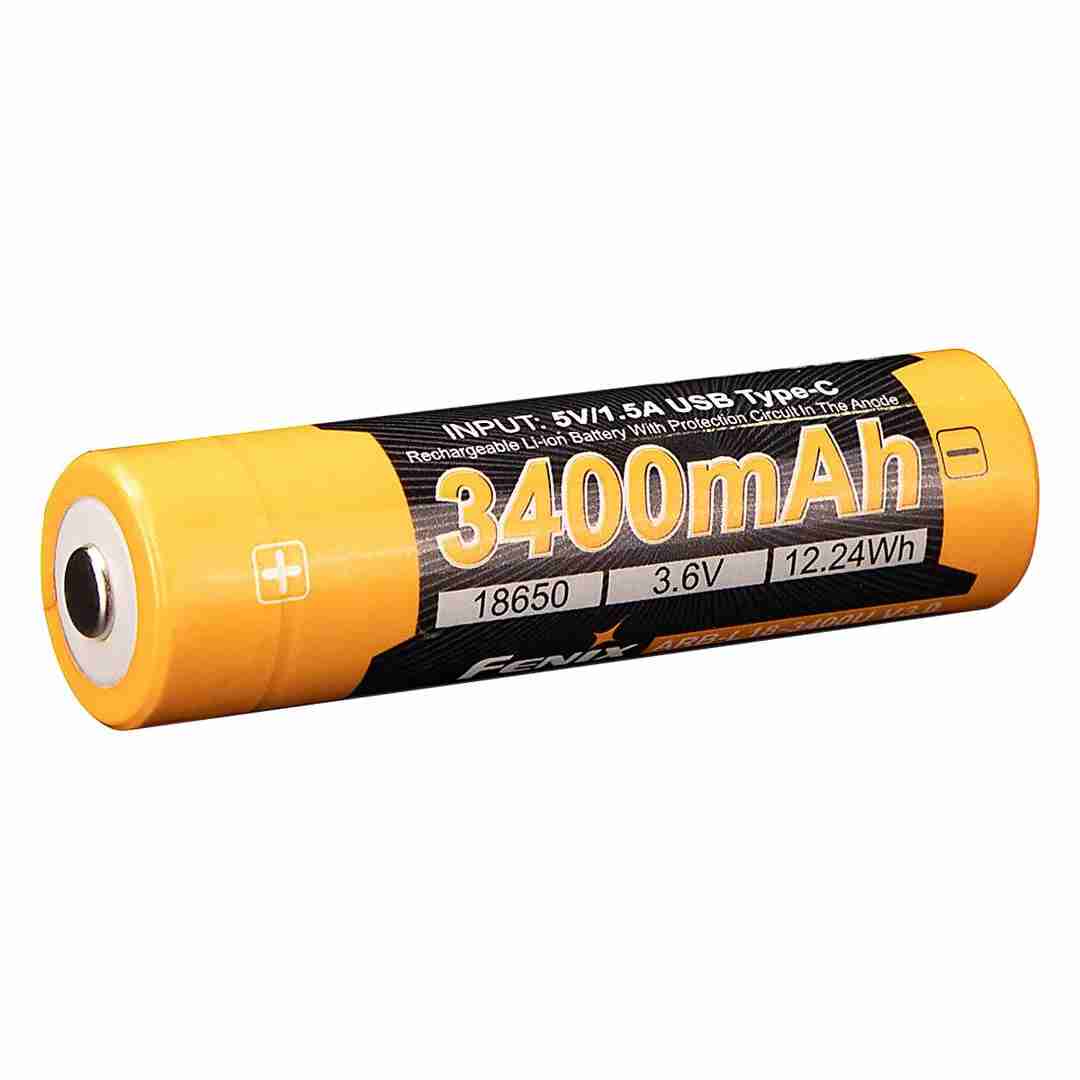 Fenix ARB-L18-3400U USB Charging 18650 Battery (3400mAh)