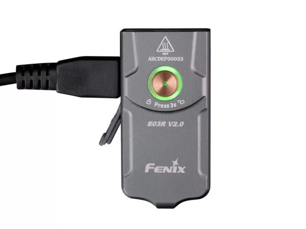 Fenix E03R V2.0 Rechargeable Keyring Light
