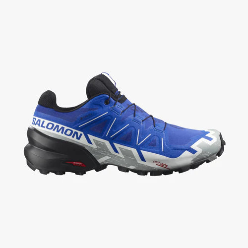 Salomon Speedcross 6 GTX Mens Trail Running Shoes - Nautical Blue/Black/White