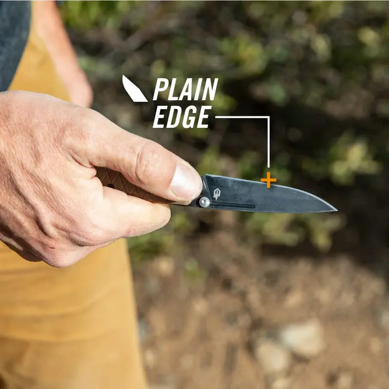 Gerber Zilch Folding Pocket Knife - Black