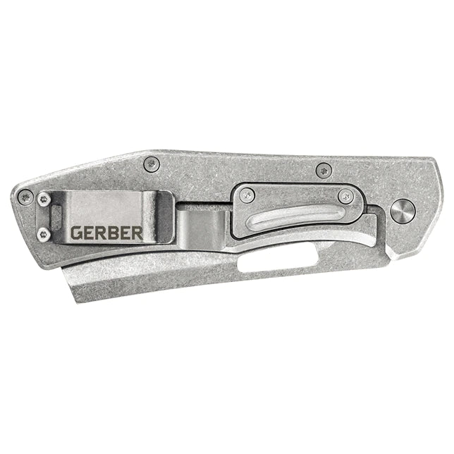 Gerber Flatiron Folding Cleaver Knife - Desert Tan