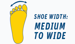 Hiking Shoe Foot Width Icon