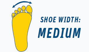 Hiking Shoe Foot Width Icon