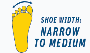 Hiking Shoe Foot Width Icon